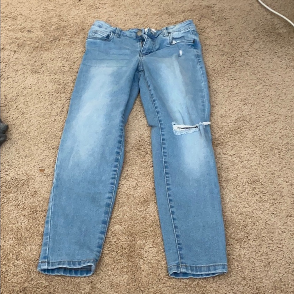Cotton on skinny jeans cropped